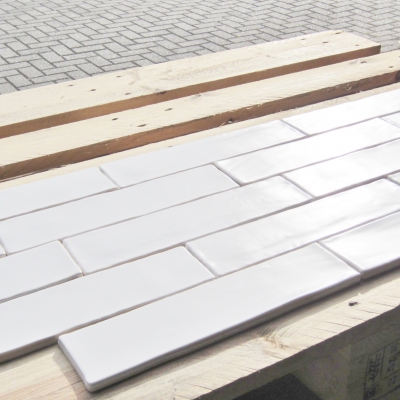 Handvorm Mat Wit 7,5 x 30