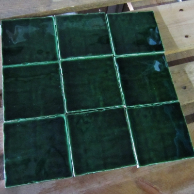 Witjes Victoriaans Oud Groen 13 x 13