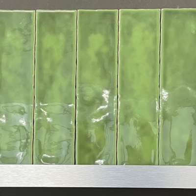 Handvorm Licht Groen Glans 7,5x30