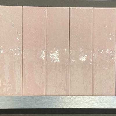 Handvorm Licht Roze Glans 7,5x30