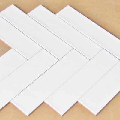 Handvorm Blanco Mat 7,5 x 30 