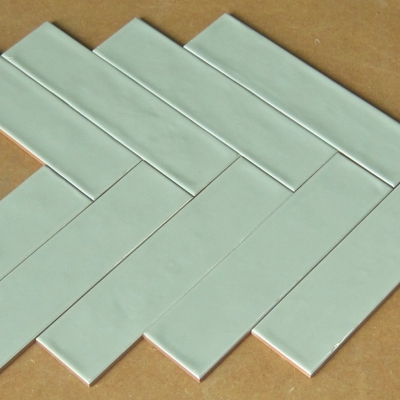 Handvorm Lichtgroen Glans 7,5 x 30 