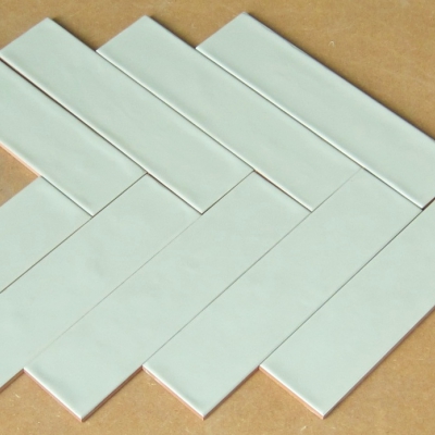 Handvorm Lichtgroen Mat 7,5 x 30 