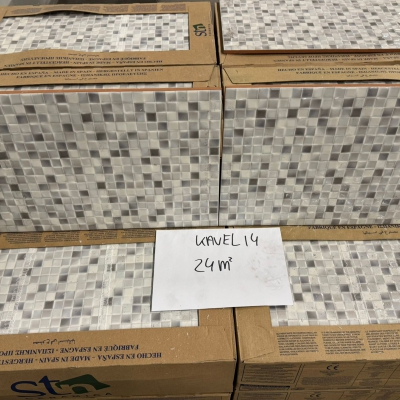 Kavel 14 Mozaiek Paneel 25 x 50 