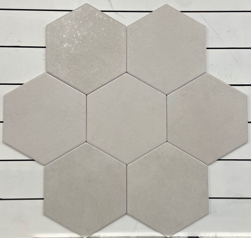 Gesso Hexagon Blanco 21 x 25