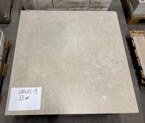 Kavel 19 Vloertegel 90 x 90 Beige Mat